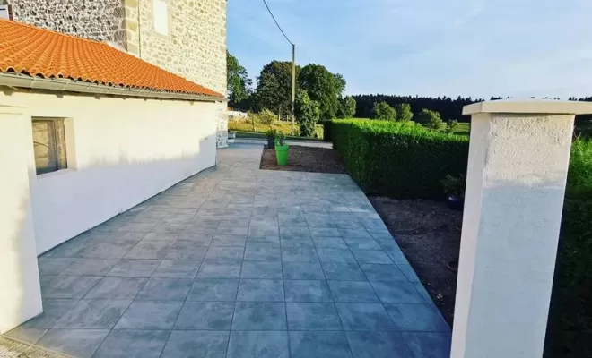 Pose de carrelage extérieur, Montbrison, Revêtements Foréziens